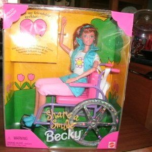 1995 Becky barbie's friend.
